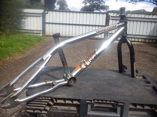 Mongoose chrome bmx frame - bmx,