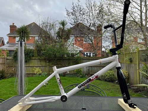 Haro bmx frame gloss - frame, white