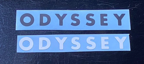 Odyssey bmx decals - bmx, stickers