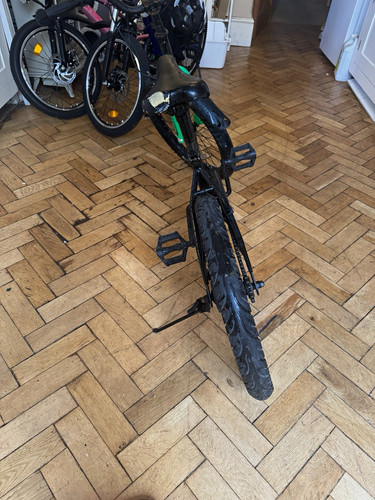 Bmx bike black green 20in - bmx,